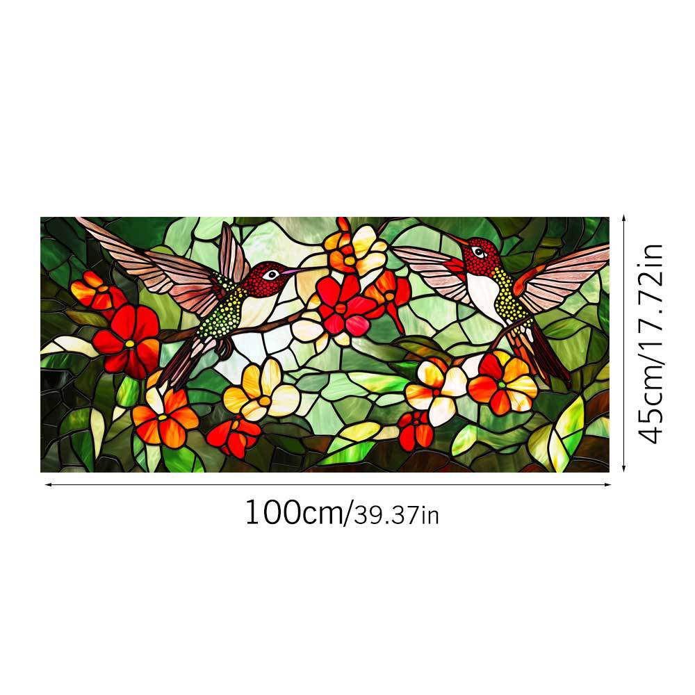 🌸Flower Static Glass Sticker
