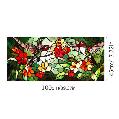 🌸Flower Static Glass Sticker