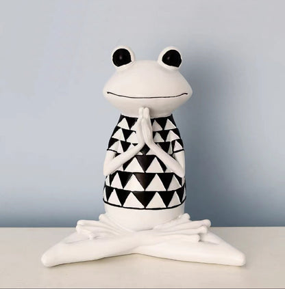 Zen Frogs Modern Minimalist Art