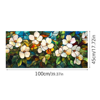 🌸Flower Static Glass Sticker