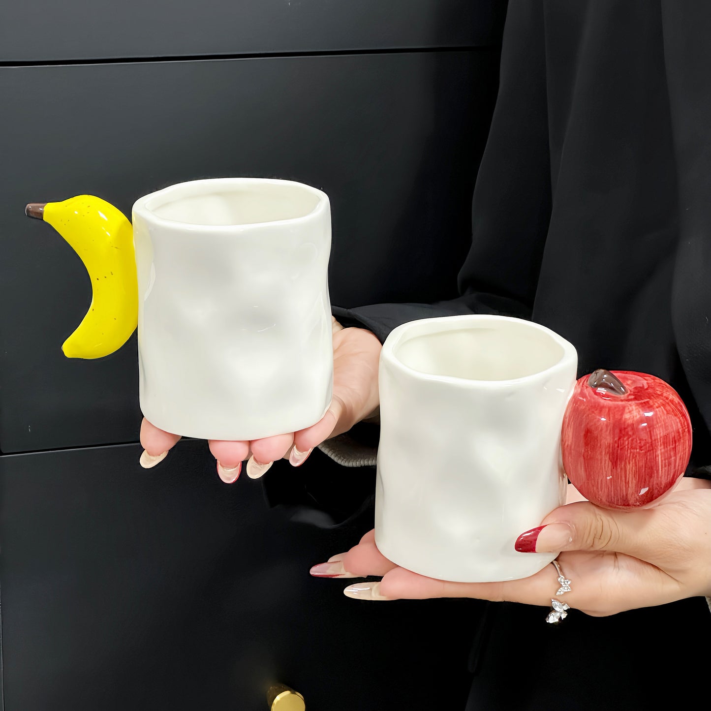 Fruit Mugs Fun Home Decor