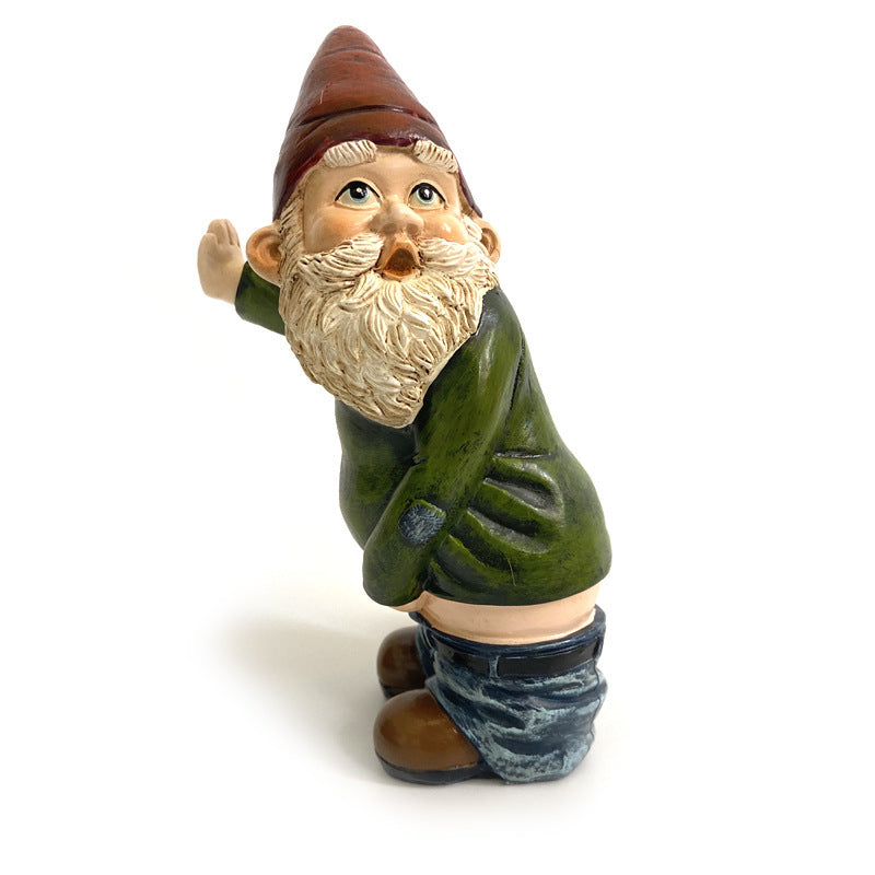 🔥No Manner Gnome Garden Sculpture