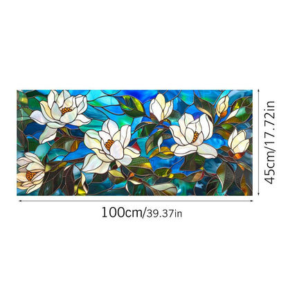 🌸Flower Static Glass Sticker