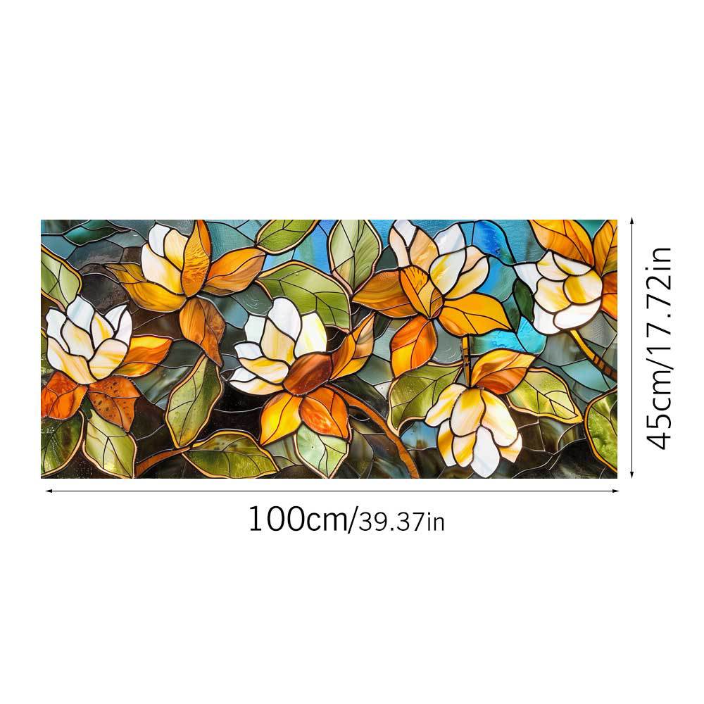 🌸Flower Static Glass Sticker