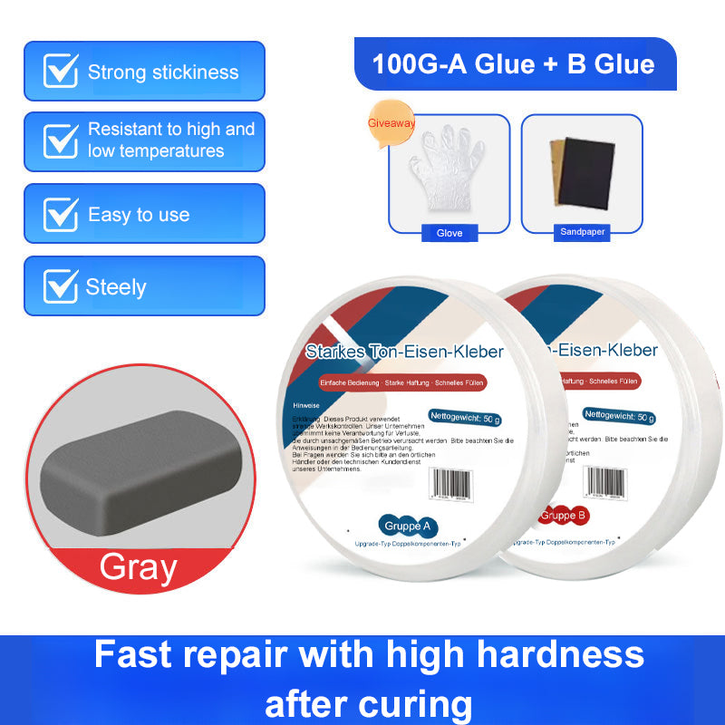 [Pipe Freezing and Crack Buster] Leak-proof/🍄Solidifying Iron Adhesive