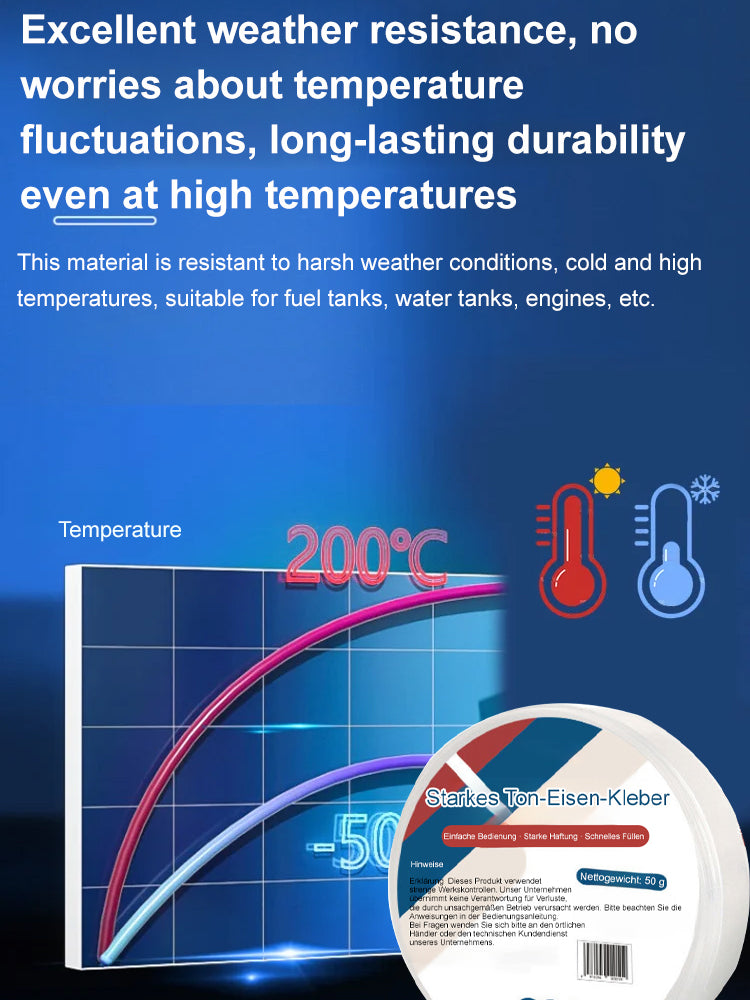 [Pipe Freezing and Crack Buster] Leak-proof/🍄Solidifying Iron Adhesive