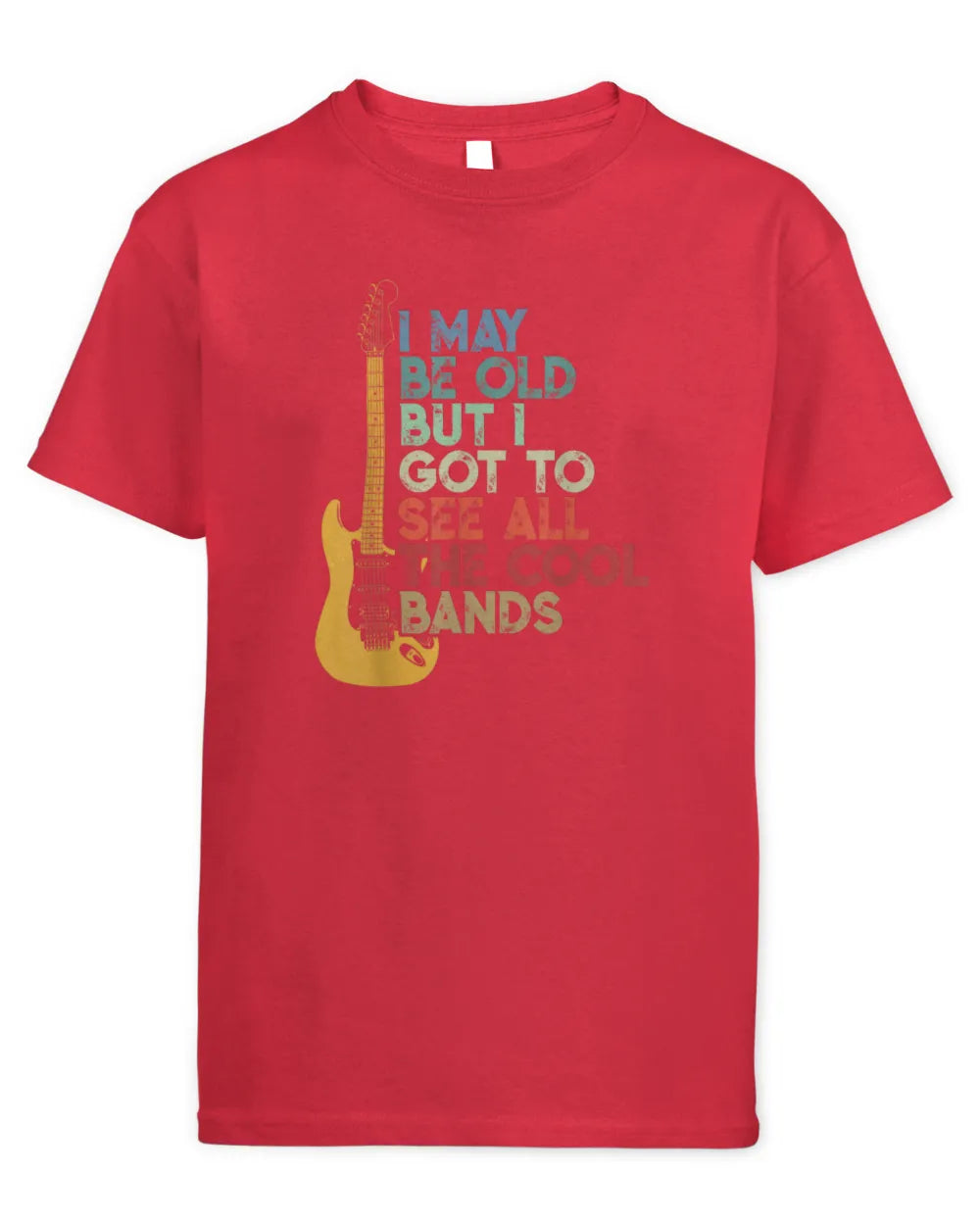 🎸Rock On with Retro Vibes - Unisex Standard T-shirt