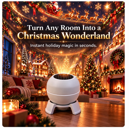 🎄🎁LAST DAY 55% OFF - ❄️Turn Any Room Into a Christmas Wonderland – Holiday Projection Night Light