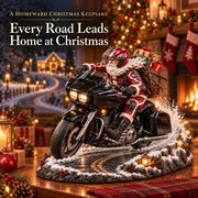 🏍️🎅 Santa’s Ride Home – Christmas Motorcycle Keepsake Collection💨