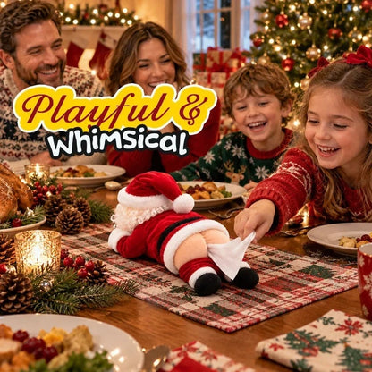🔥HOT SALE 49% OFF-🎅 Funny Santa Butt Tissue Box – The Cheekiest Christmas Decor!