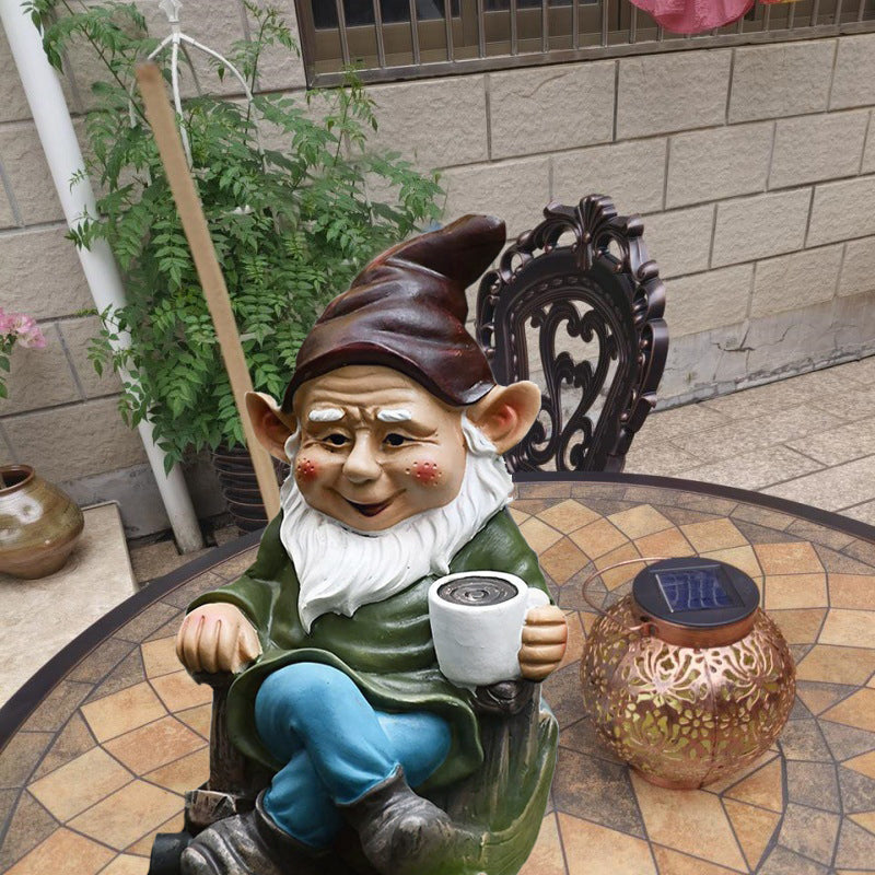 Gnomes Live in the Garden