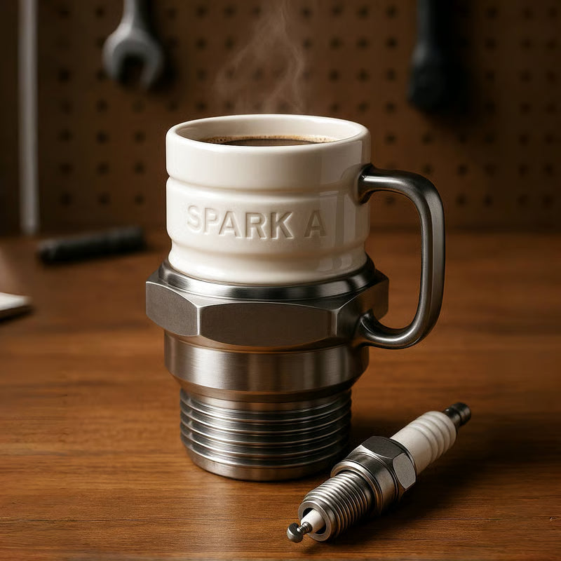 🔥LAST DAY 40% OFF🔧☕Spark Plug Mug