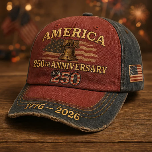 🔥United States 250th Anniversary Cap- 🎁Free Commemorative Gift🎁