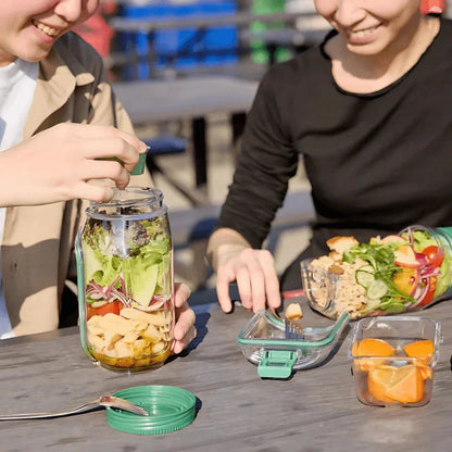 Vertical Layering Salad Pod