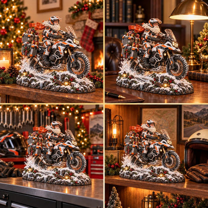 🏍️🎅 Santa’s Ride Home – Christmas Motorcycle Keepsake Collection💨