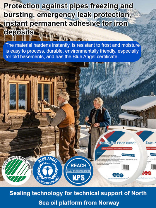 [Pipe Freezing and Crack Buster] Leak-proof/🍄Solidifying Iron Adhesive
