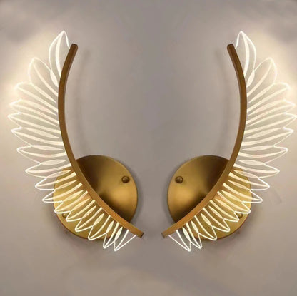 Transparent Paper Art Wall Lamp