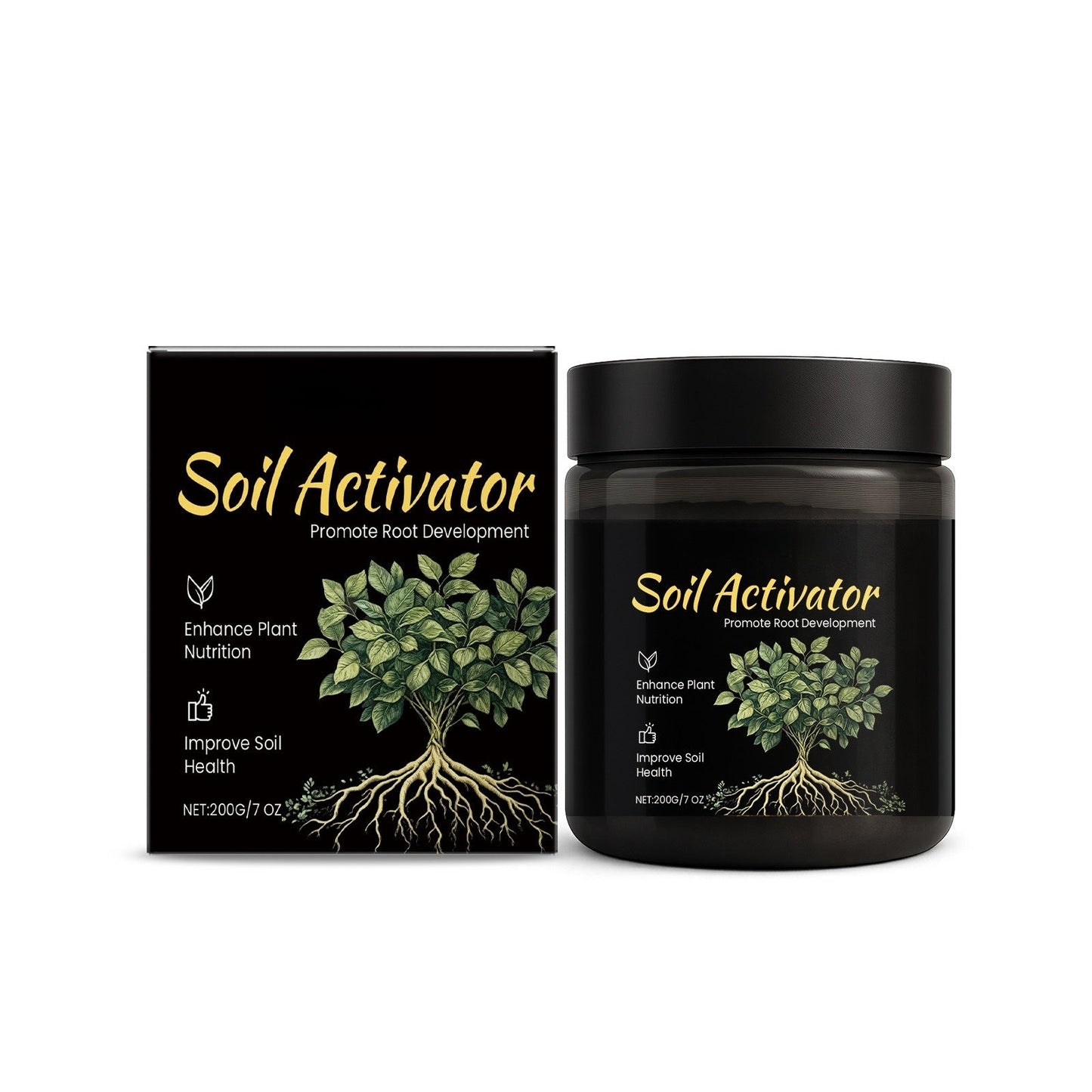 🌿🌻Premium Garden Soil Energizer - Faster Root Development & Growth 🧪 Concentrated Bio-Formula