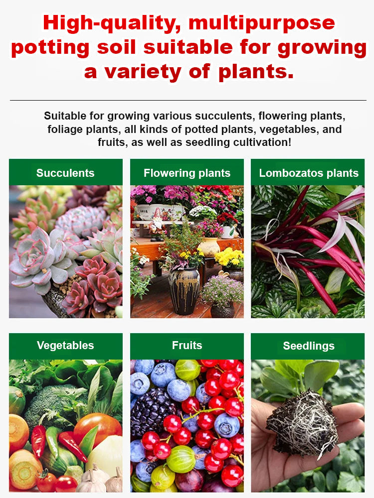 🌿🌻Premium Garden Soil Energizer - Faster Root Development & Growth 🧪 Concentrated Bio-Formula