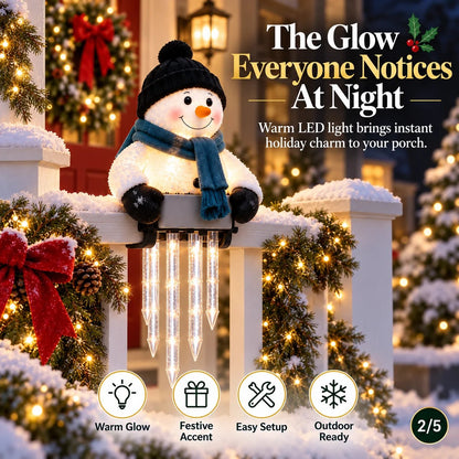 ✨🎄LAST DAY 50% OFF - ☃️WinterGlow Snowman Icicle Light Decor