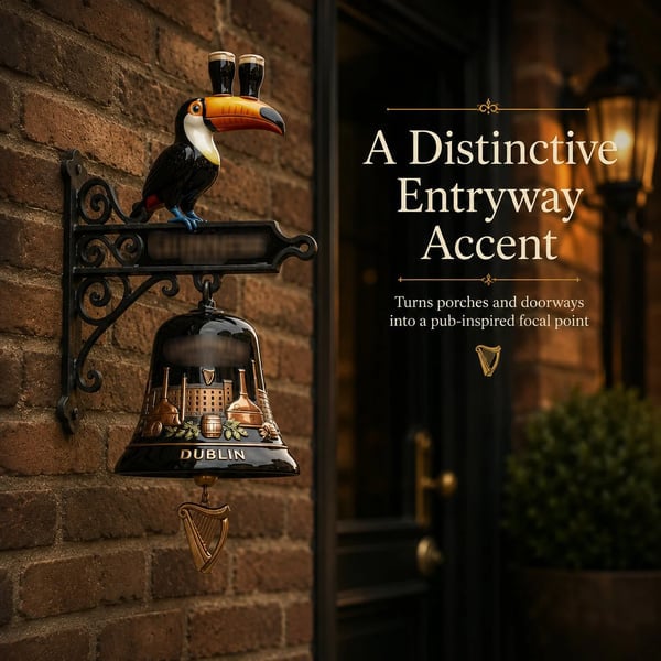 🔥HOT SALE 49% OFF🎉🍺Toucan Doorbell -  Bringing The Classic Irish Pub Character To Your Door