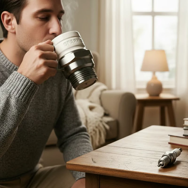 🔥LAST DAY 40% OFF🔧☕Spark Plug Mug