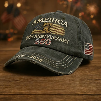 🔥United States 250th Anniversary Cap- 🎁Free Commemorative Gift🎁