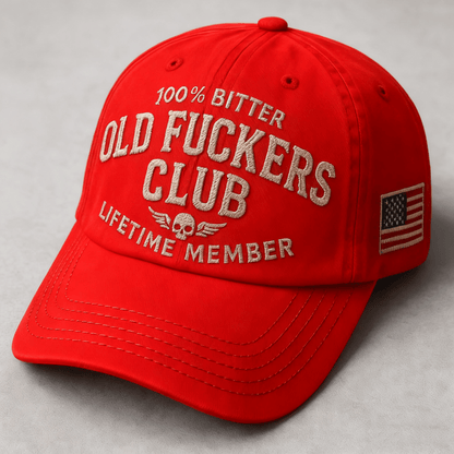 🎄Last Day 🧢Old Fuckers Club-Vintage Baseball Cap🎁Free Gifts