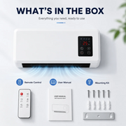 Black Friday Early Bird Deals-Wall-Mounted Space Heater with Thermostat and Remote Control