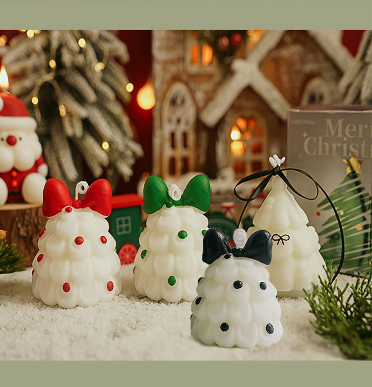 🎄 Mini Christmas Tree Candles
