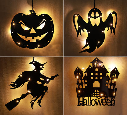 Halloween Window Shadow
