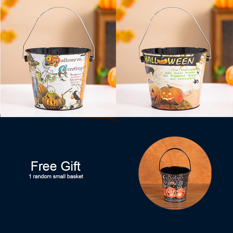 Halloween Iron Candy Buckets