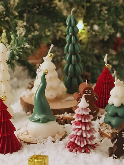 💗Christmas Cute Candles - Gift Box