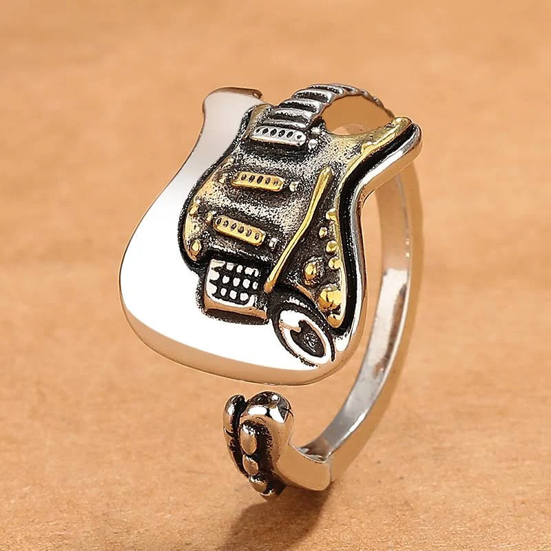 🎸Vintage Electric Guitar Ring