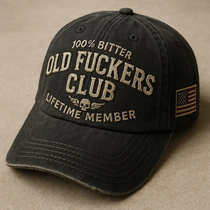 🎄Last Day 🧢Old Fuckers Club-Vintage Baseball Cap🎁Free Gifts